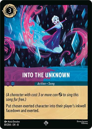Into the Unknown - Reign of Jafar (8) Cold Foil