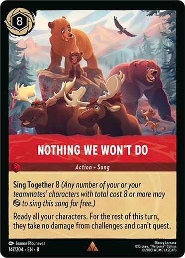 Nothing We Won't Do - Reign of Jafar (8) Cold Foil