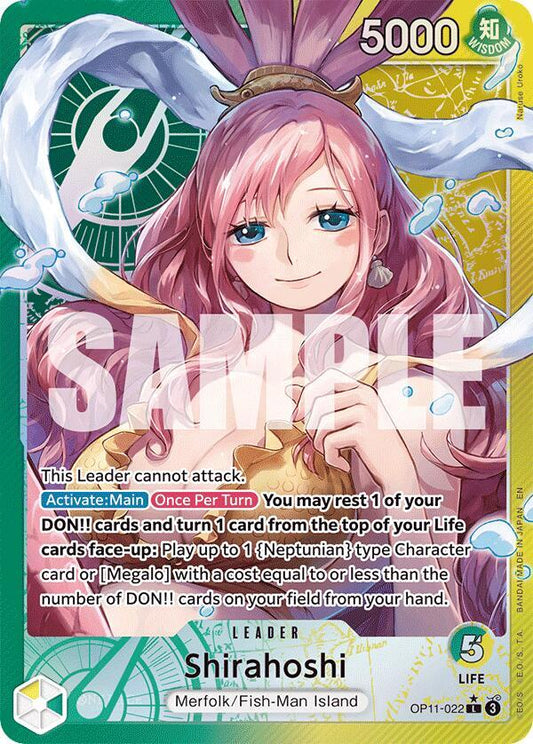 Shirahoshi (022) (Alternate Art) | A Fist of Divine Speed #OP11-022
