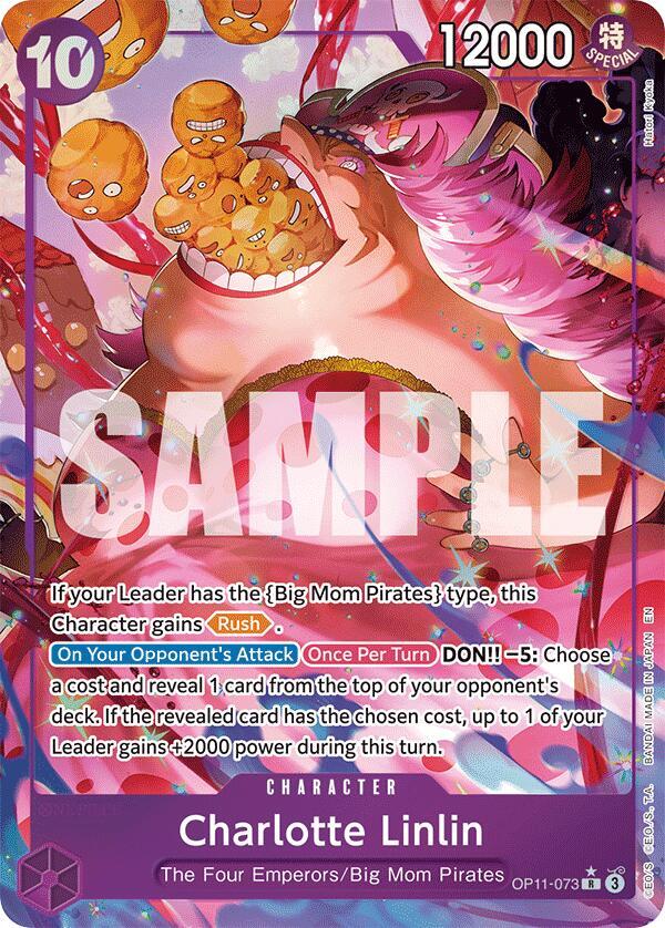 Charlotte Linlin (Alternate Art) | A Fist of Divine Speed #OP11-073