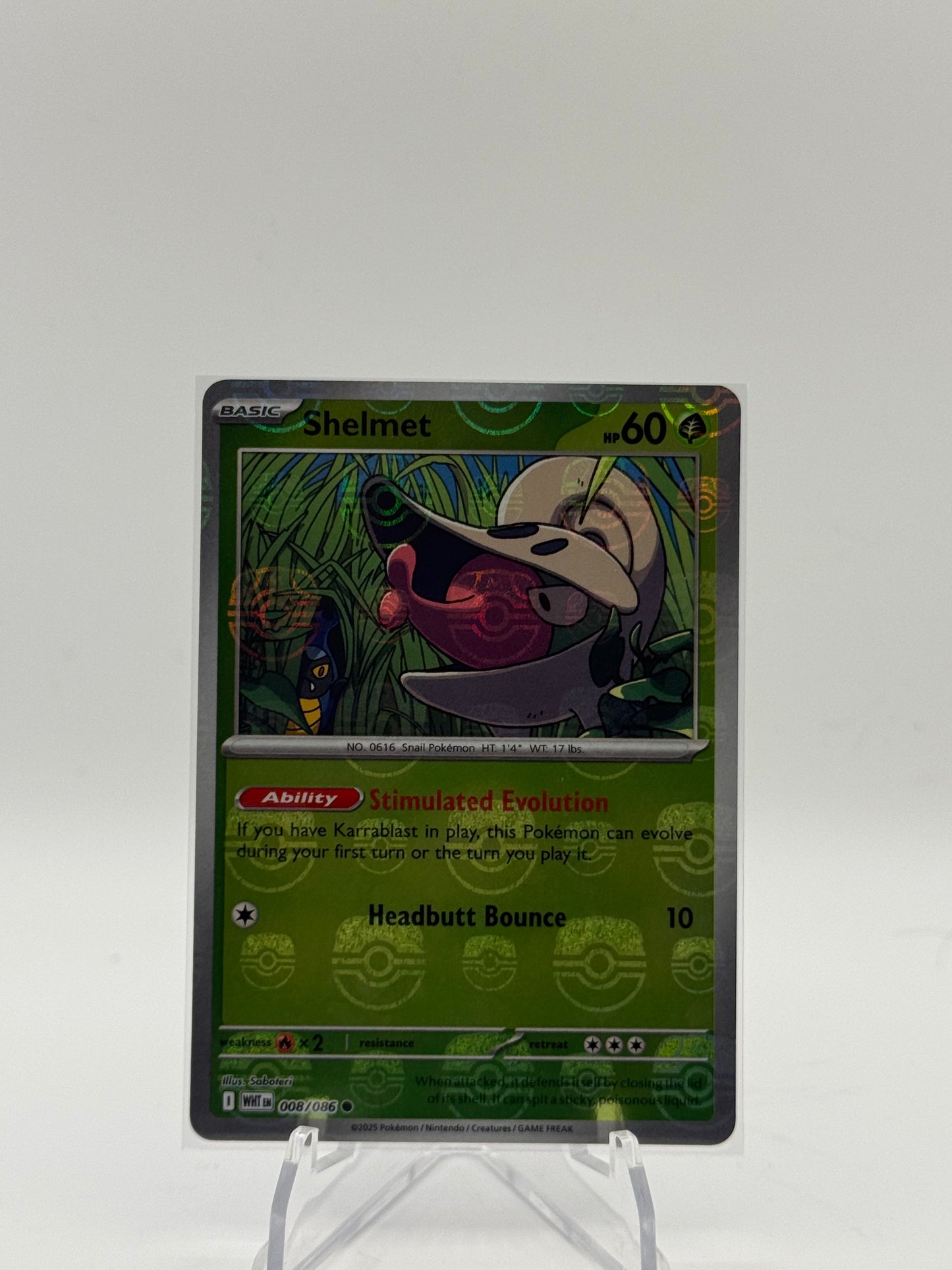 Shelmet (Master Ball Pattern) - SV: White Flare