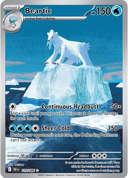 Beartic - 110/086 | SV: Black Bolt #110/086
