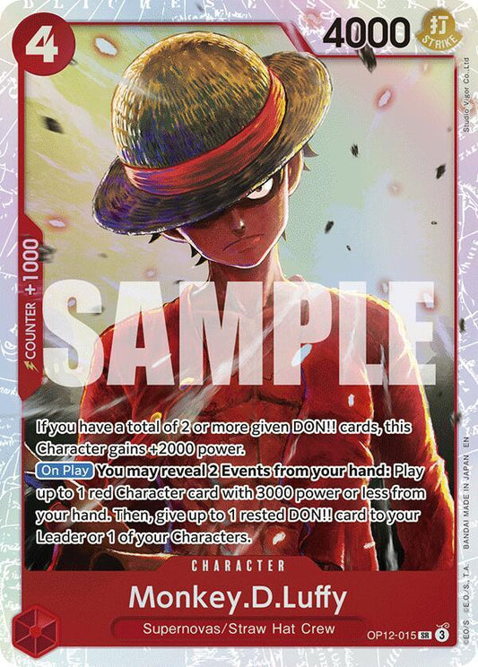 Monkey.D.Luffy - Legacy of the Master (OP12)