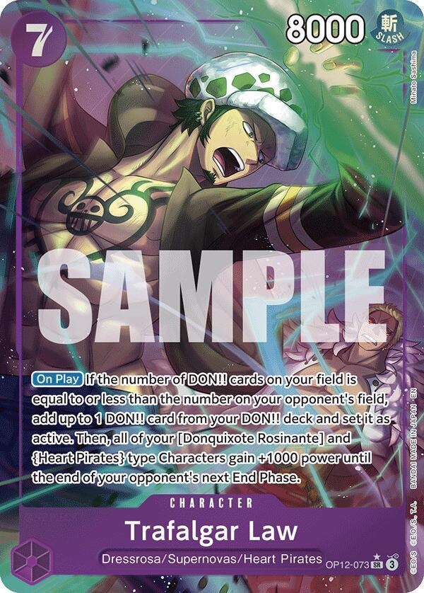 Trafalgar Law (073) (Alternate Art) | Legacy of the Master #OP12-073