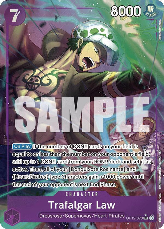 Trafalgar Law (073) (Alternate Art) | Legacy of the Master #OP12-073