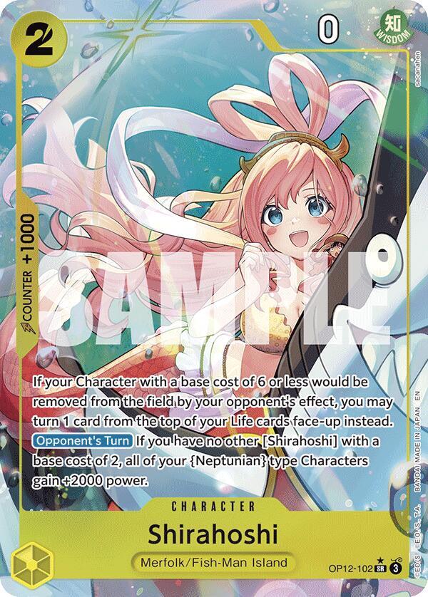 Shirahoshi (Alternate Art) | Legacy of the Master #OP12-102