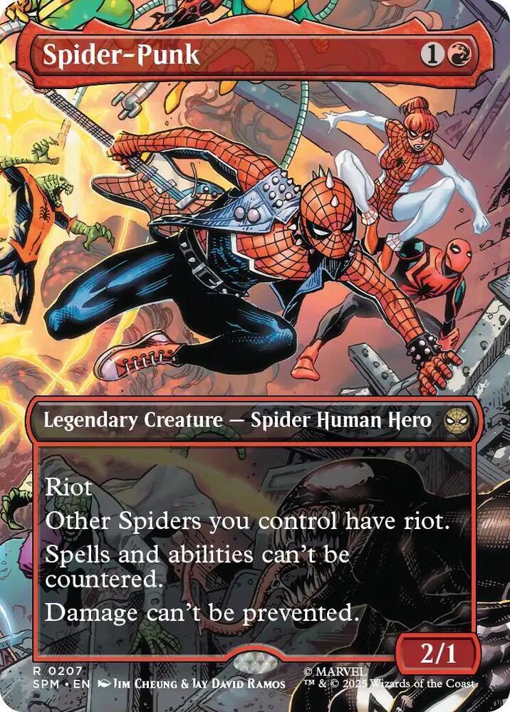 Spider-Punk (0207) (Borderless) | Marvel's Spider-Man #207
