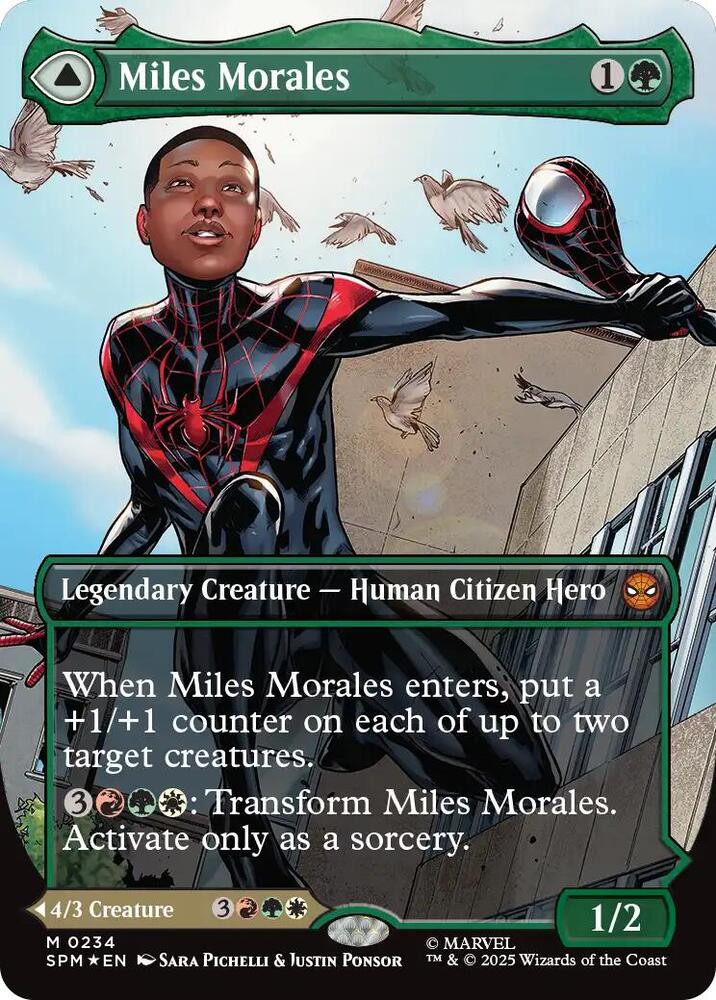 Miles Morales (0234) (Borderless) | Marvel's Spider-Man #234