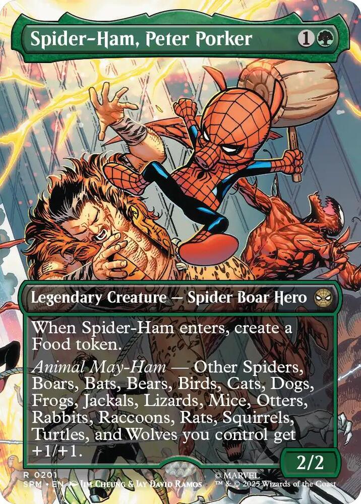 Spider-Ham, Peter Porker (Borderless) | Marvel's Spider-Man #201