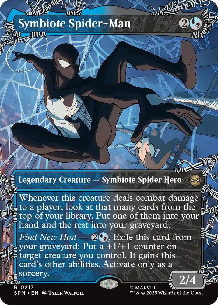 Symbiote Spider-Man (Borderless) | Marvel's Spider-Man #217