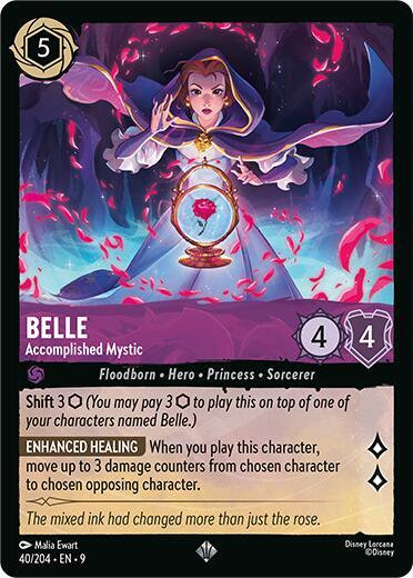 Belle - Accomplished Mystic - Fabled (9) Cold Foil