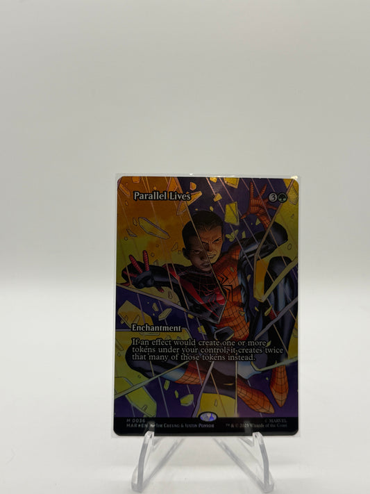 Parallel Lives (Borderless) - Marvel Universe Eternal-Legal FOIL