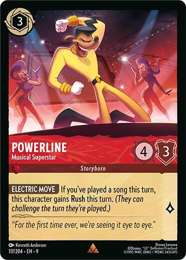 Powerline - Musical Superstar - Fabled (9) Cold Foil