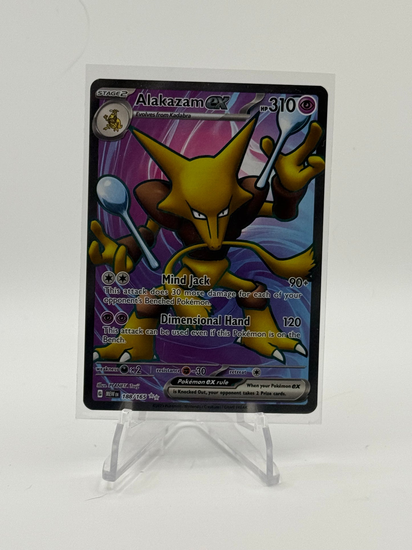 Alakazam ex - 188/165 - SV: Scarlet & Violet 151