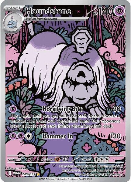 Houndstone - 145/132 | ME01: Mega Evolution #145/132