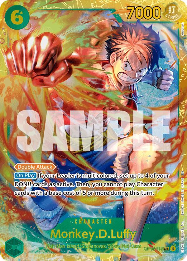 Monkey.D.Luffy (118) | Carrying On His Will #OP13-118