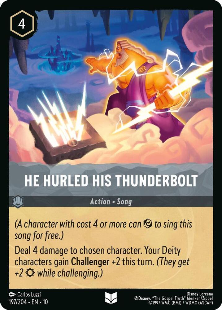 He Hurled His Thunderbolt | Whispers in the Well #197/204