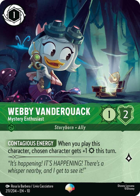Webby Vanderquack - Mystery Enthusiast (Epic) | Whispers in the Well #211/204