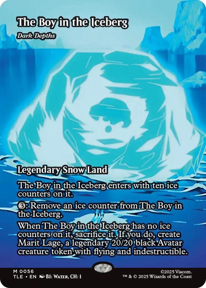 The Boy in the Iceberg - Dark Depths (Borderless) | Avatar: The Last Airbender: Eternal-Legal #56