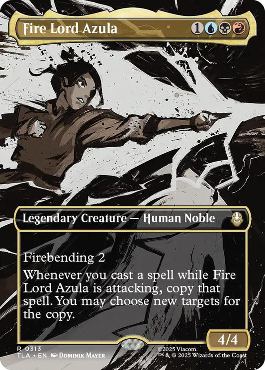 Fire Lord Azula (0313) (Borderless) | Avatar: The Last Airbender #313