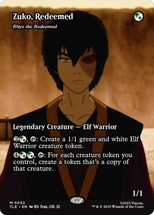 Zuko, Redeemed - Rhys the Redeemed (Borderless) | Avatar: The Last Airbender: Eternal-Legal #52