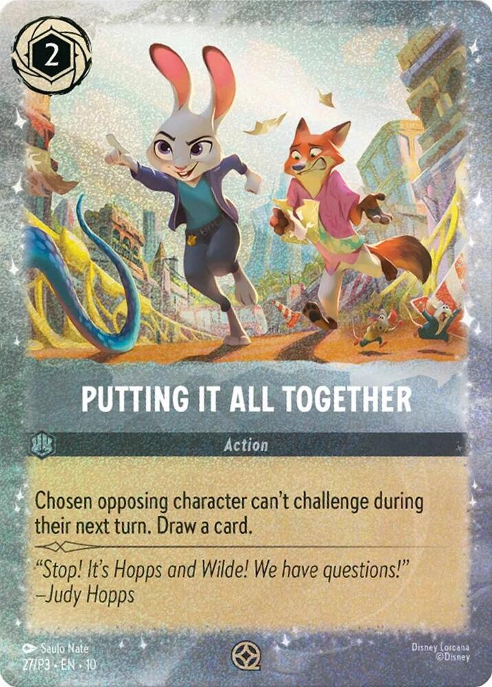 Putting It All Together | Disney Lorcana Promo Cards #27
