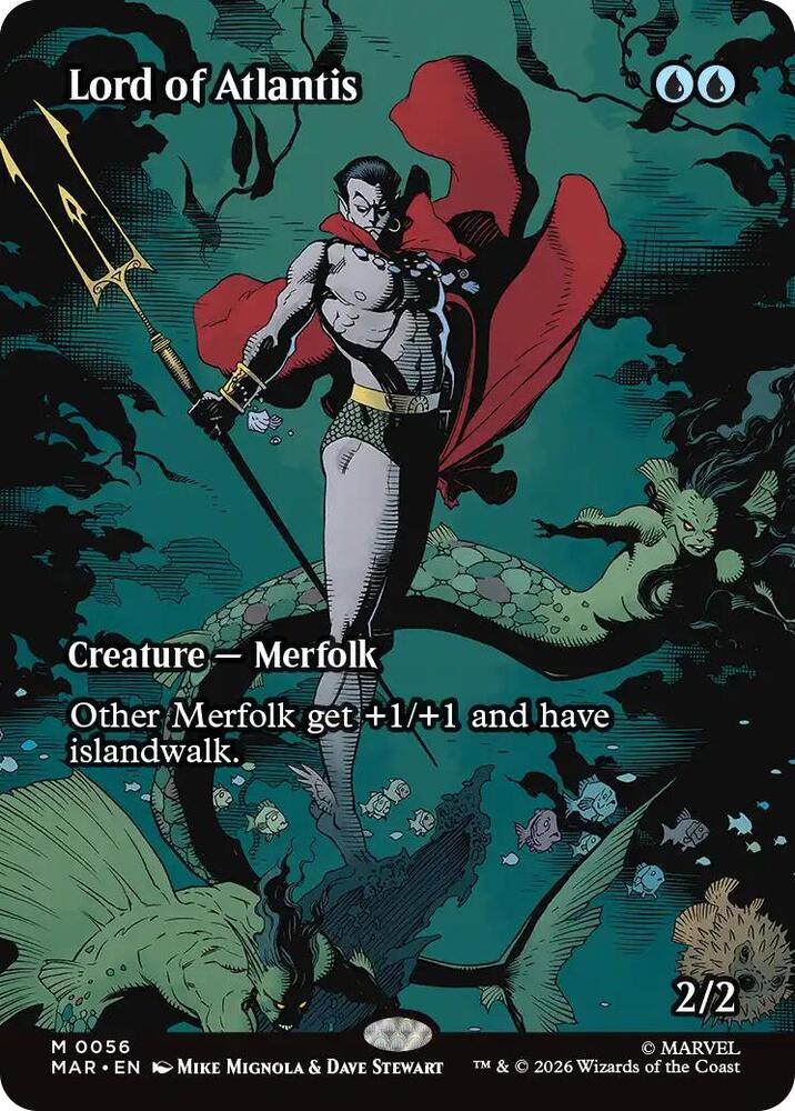 Lord of Atlantis (Borderless) | Marvel Universe Eternal-Legal #56