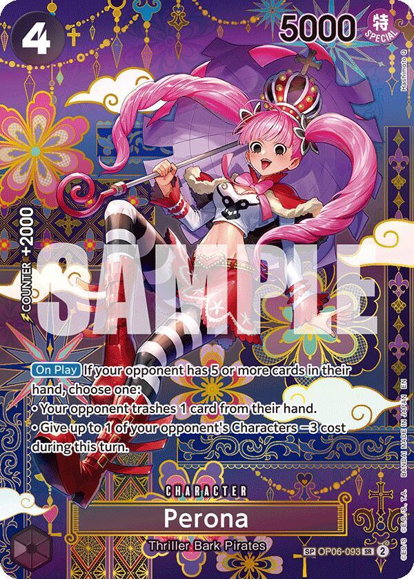 Perona - OP06-093 (SP) | The Azure Sea's Seven #OP06-093