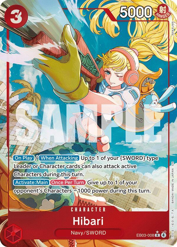 Hibari (Alternate Art) | Extra Booster: One Piece Heroines Edition #EB03-008