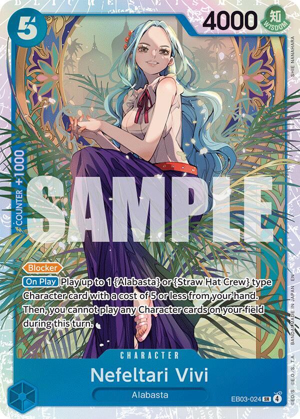 Nefeltari Vivi (024) | Extra Booster: One Piece Heroines Edition #EB03-024