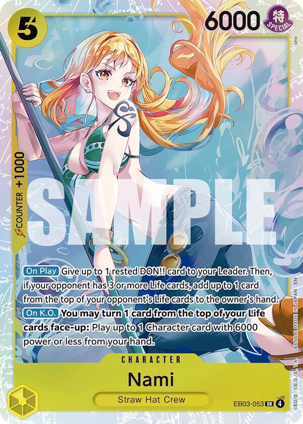 Nami (053) | Extra Booster: One Piece Heroines Edition #EB03-053