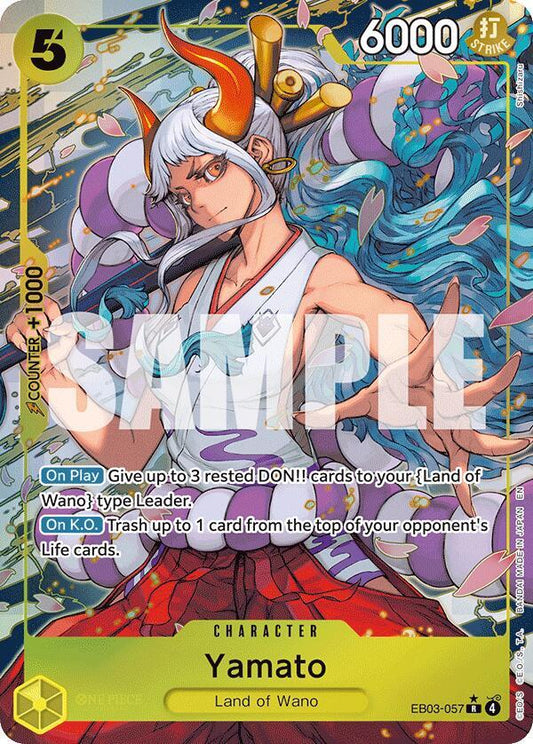 Yamato (Alternate Art) | Extra Booster: One Piece Heroines Edition #EB03-057