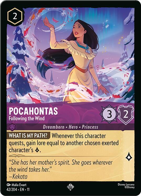 Pocahontas - Following the Wind | Winterspell #42/204
