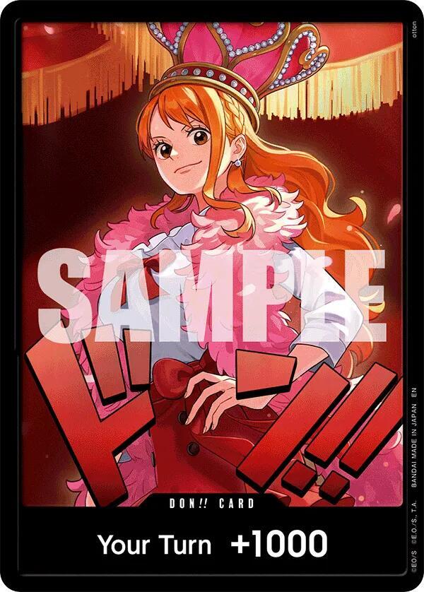 DON!! Card (Nami) - Extra Booster: One Piece Heroines Edition (EB-03)
