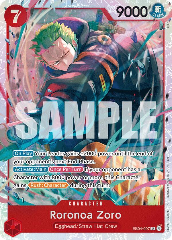 Roronoa Zoro (EB04-007) | Adventure on Kami's Island #EB04-007