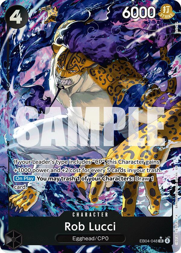 Rob Lucci (Alternate Art) | Adventure on Kami's Island #EB04-048