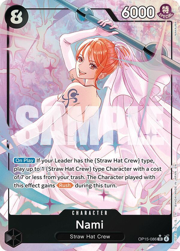 Nami (OP15-086) (Alternate Art) | Adventure on Kami's Island #OP15-086