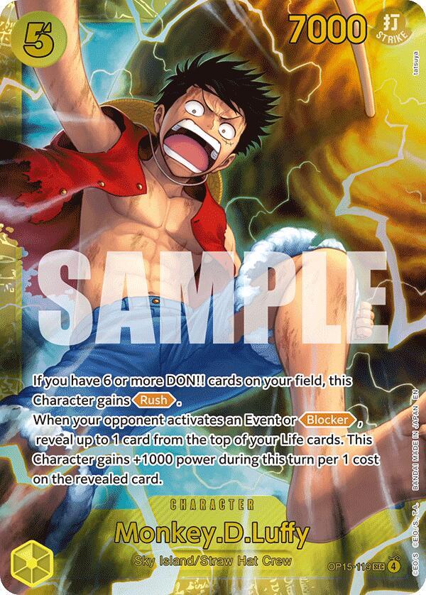 Monkey.D.Luffy (OP15-119) | Adventure on Kami's Island #OP15-119