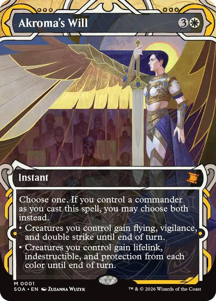 Akroma's Will | Secrets of Strixhaven: Mystical Archive #1