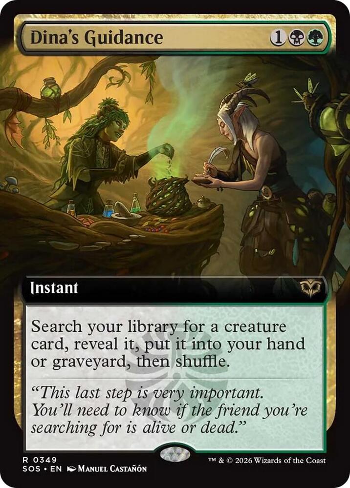 Dina's Guidance (Extended Art) | Secrets of Strixhaven #349