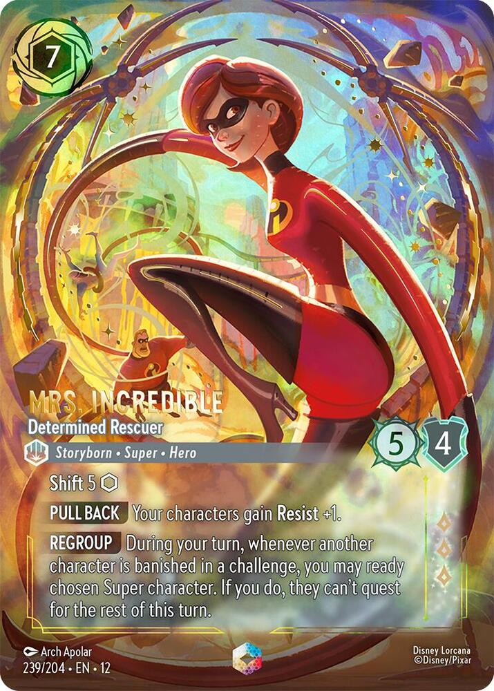 Mrs. Incredible - Determined Rescuer (Enchanted) | Wilds Unknown #239/204