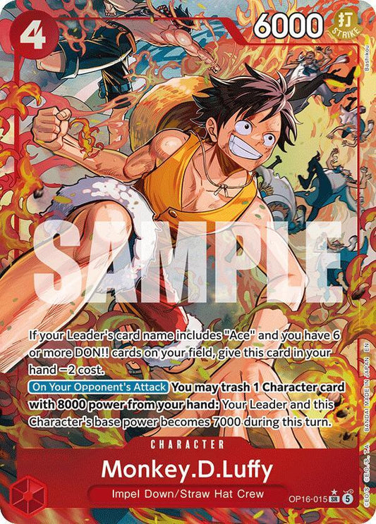 Monkey.D.Luffy (Alternate Art) - The Time of Battle (OP16)