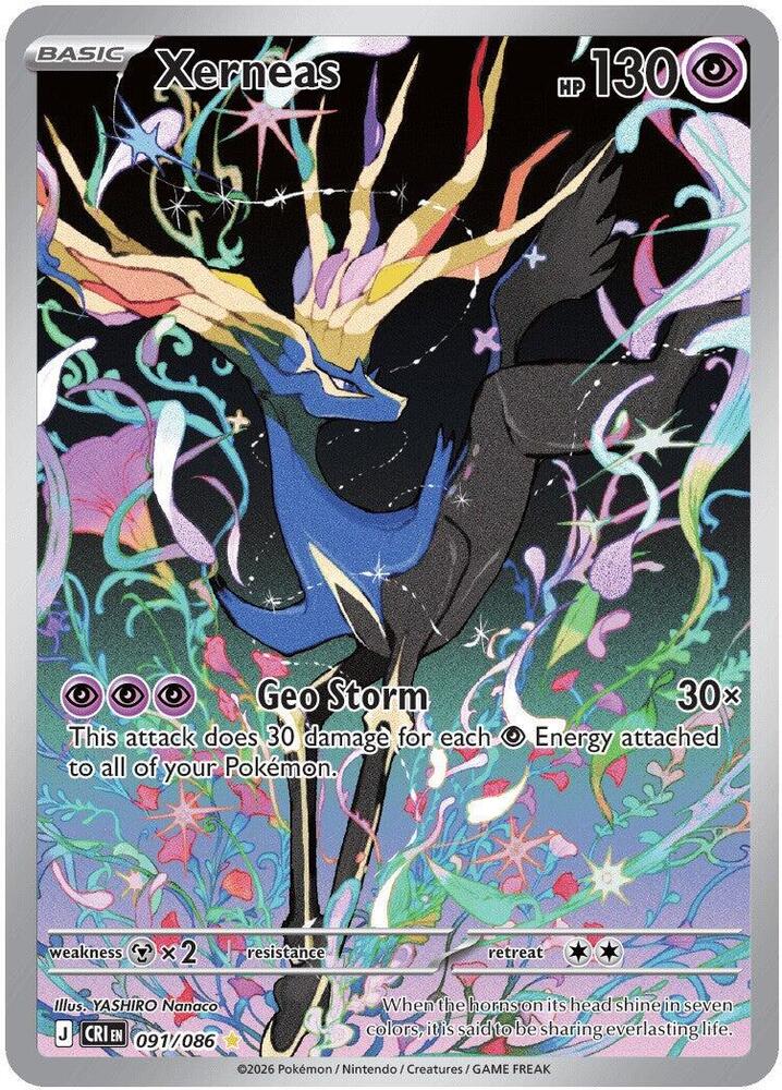 Xerneas - 091/086 - ME04: Chaos Rising
