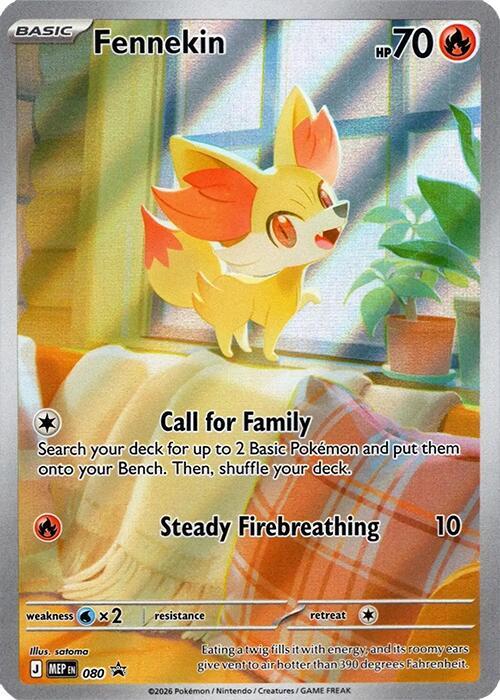 Fennekin - 080 | ME: Mega Evolution Promo #080