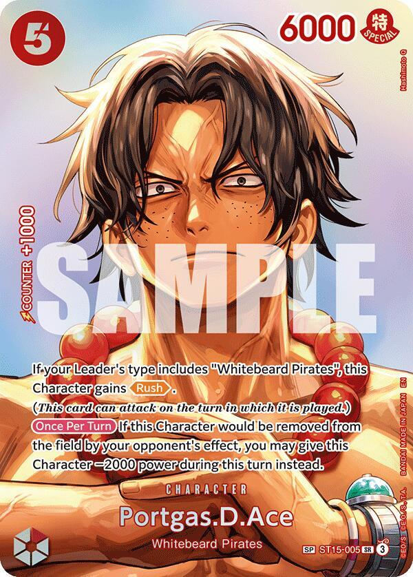 Portgas.D.Ace (SP) | The Time of Battle #ST15-005