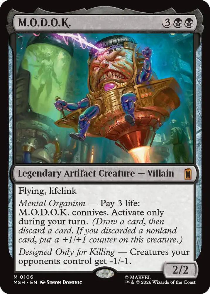 M.O.D.O.K. - Marvel Super Heroes (MSH) Foil
