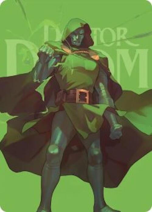 Doctor Doom Art Card | Art Series: Marvel Super Heroes #24