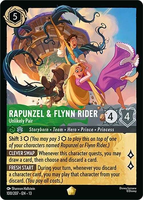 Rapunzel & Flynn Rider - Unlikely Pair | Attack of the Vine! #100/207
