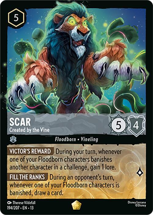 Scar - Created by the Vine | Attack of the Vine! #194/207