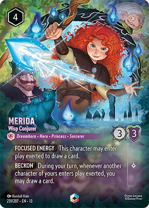 Merida - Wisp Conjurer (Enchanted) | Attack of the Vine! #231/207